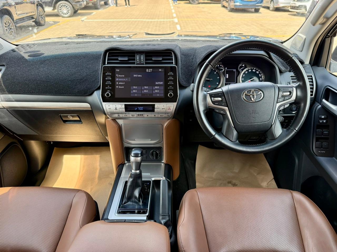 TOYOTA LAND CRUISER PRADO TXL MATT BLACK EDITION thumbnail 9